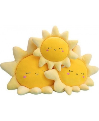 Sun Pillow Cute Stuffed Sun Plush Pillow Throw Pillow Sofa Cushion Pillow Car Neck Pillow Bedside Decoration Soft Toy for Kid...