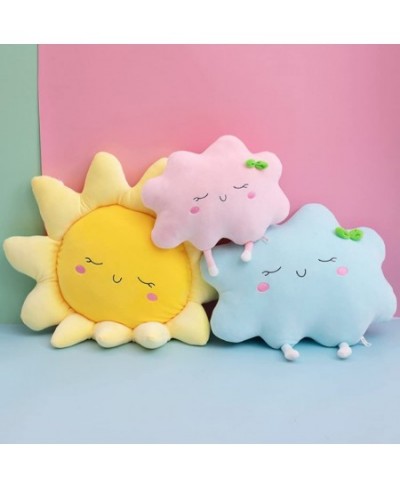 Sun Pillow Cute Stuffed Sun Plush Pillow Throw Pillow Sofa Cushion Pillow Car Neck Pillow Bedside Decoration Soft Toy for Kid...