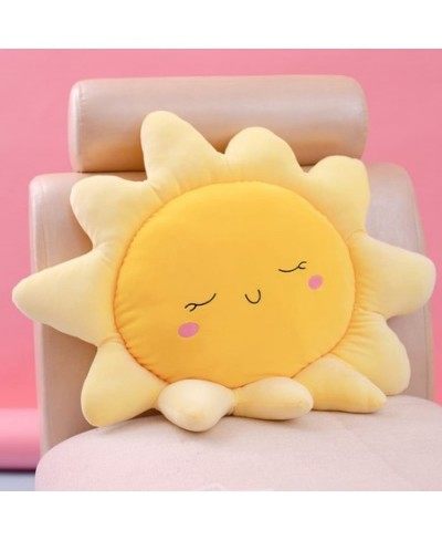 Sun Pillow Cute Stuffed Sun Plush Pillow Throw Pillow Sofa Cushion Pillow Car Neck Pillow Bedside Decoration Soft Toy for Kid...