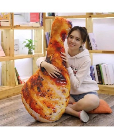 3D Chicken Leg Pillow Plush Toy Creative 3D Simulation Fried Chicken Baby Stuffed Toy Soft Plush Toy (2 55CM/22 inch) $31.82 ...