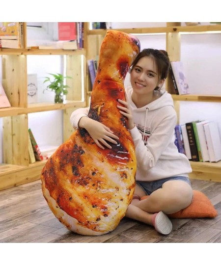 3D Chicken Leg Pillow Plush Toy Creative 3D Simulation Fried Chicken Baby Stuffed Toy Soft Plush Toy (2 55CM/22 inch) $31.82 ...