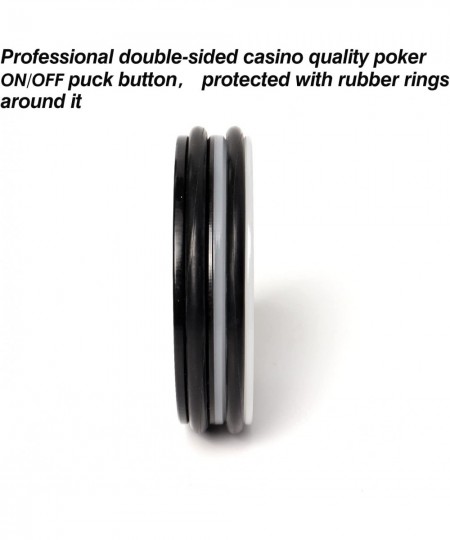 GSE 3-Inch Double-Sided Casino Grade Acrylic Craps ON/Off Puck for Casino Poker Nights Fun Casino Party $16.22 - Casino Equip...