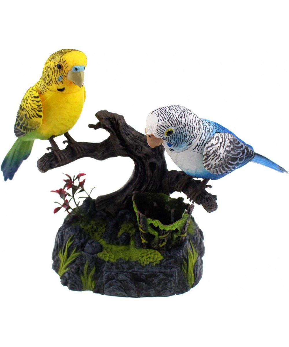 Talking Parrots Birds Electronic Pets Office Home Decoration Recording & Playback Function Pen Holders Kids Toys Christmas Bi...