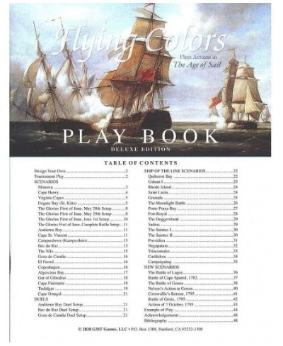 GMT: Flying Colors Fleet Actions in The Age of Sail Deluxe 3rd Edition $105.24 - Board Games