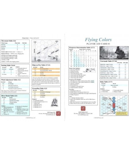 GMT: Flying Colors Fleet Actions in The Age of Sail Deluxe 3rd Edition $105.24 - Board Games