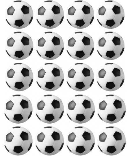 20 x Plastic Soccer Table Balls Table top Football Accessories 32mm for Kids & Adults Birthday Party Favours Party Bag filler...