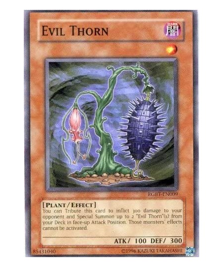 Evil Thorn (RGBT-EN009) - Raging Battle - Unlimited Edition - Common $11.59 - Card Games