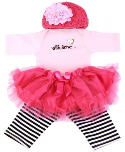 Reborn Baby Dolls Clothes Baby Girl Clothing Tutu Skirt Outfit Sets for 20- 23 Inch Reborn Doll Accessories $26.62 - Doll Acc...