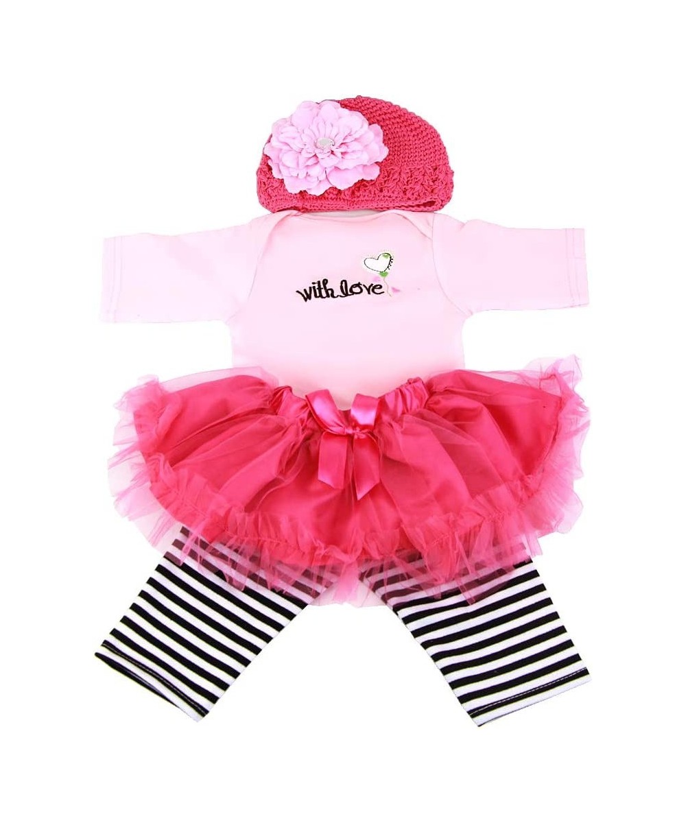 Reborn Baby Dolls Clothes Baby Girl Clothing Tutu Skirt Outfit Sets for 20- 23 Inch Reborn Doll Accessories $26.62 - Doll Acc...