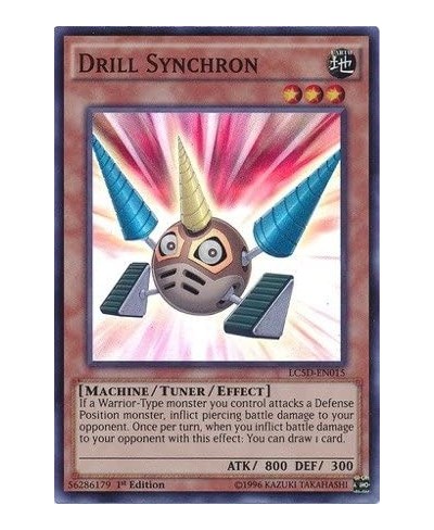 Drill Synchron (LC5D-EN015) - Legendary Collection 5D's Mega Pack - 1st Edition - Super Rare $11.09 - Card Games