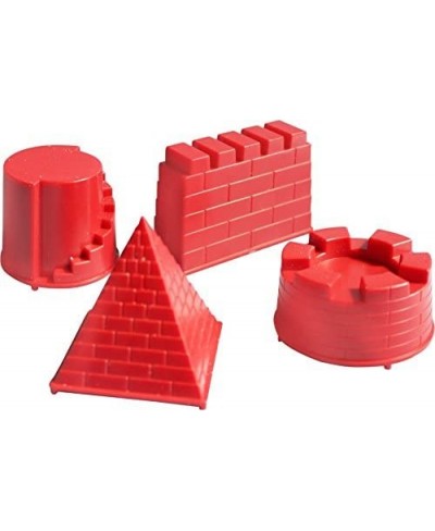 Advanced Building Sand Molds and Tools Kit - Works with All Other Play Sand Brands - 37 Pieces Includes: Castle Bricks and Wa...