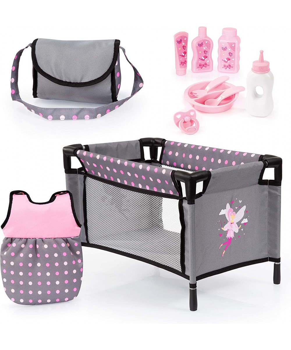 Bayer Design: Baby Doll Travel Bed and Accessories Set High Quality Great Design Variety of Accessories Travelbed Fits Dolls ...