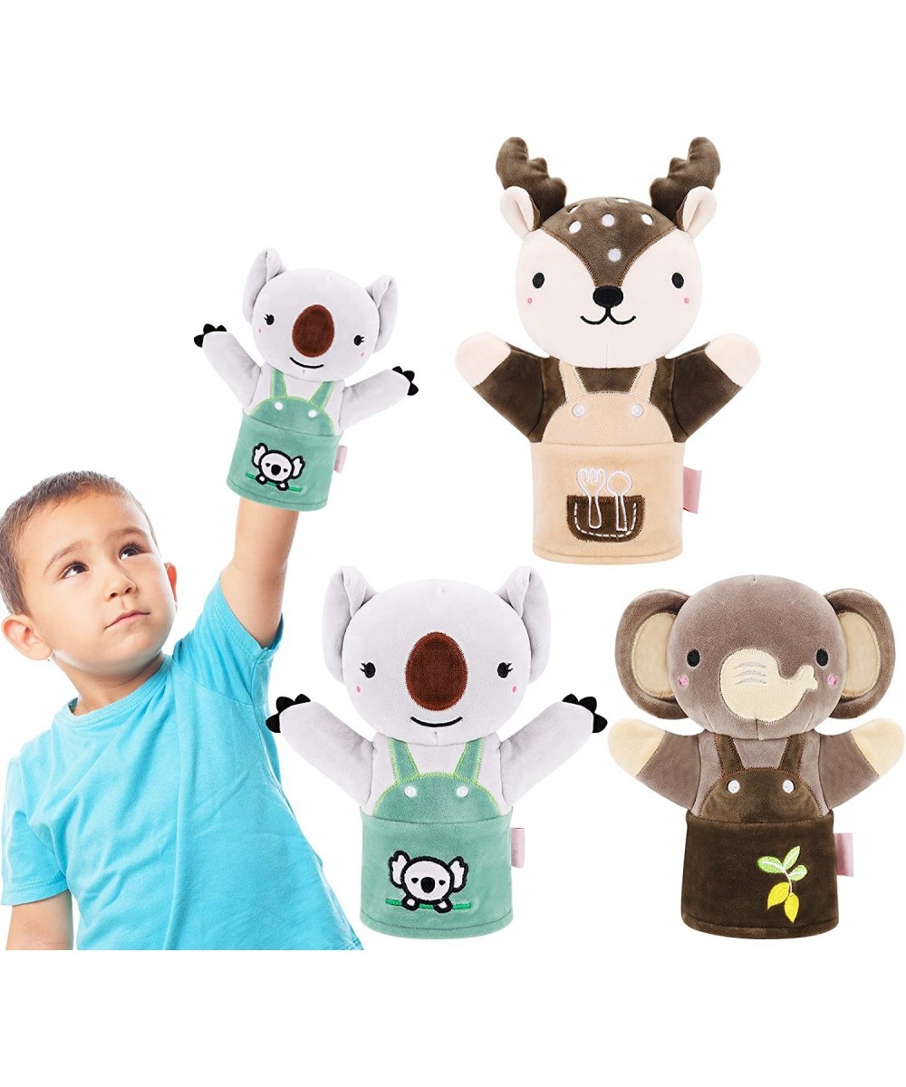 Plush Animals Finger Puppet Toys Hand Puppet for Toddlers 1-3 Soft Hands Finger Puppets Game for Autistic Children Great Fami...