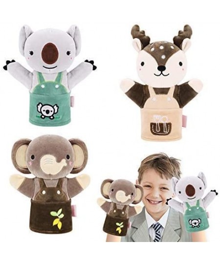 Plush Animals Finger Puppet Toys Hand Puppet for Toddlers 1-3 Soft Hands Finger Puppets Game for Autistic Children Great Fami...