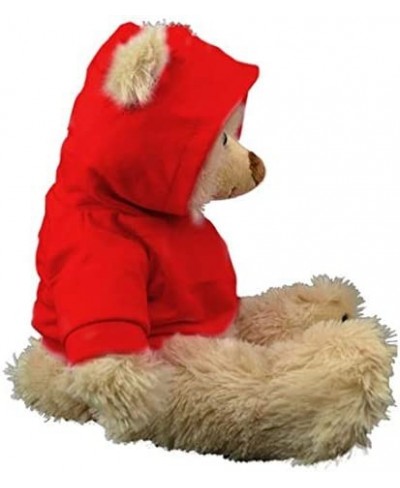 Red Hoodie Tee Teddy Bear Clothes Fits Most 14"-18" Build-a-Bear and Make Your Own Stuffed Animals $23.04 - Stuffed Animal Cl...