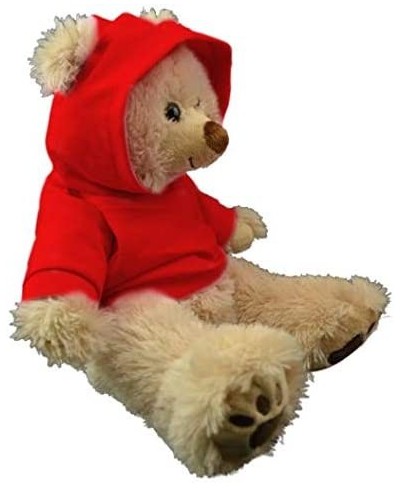 Red Hoodie Tee Teddy Bear Clothes Fits Most 14"-18" Build-a-Bear and Make Your Own Stuffed Animals $23.04 - Stuffed Animal Cl...