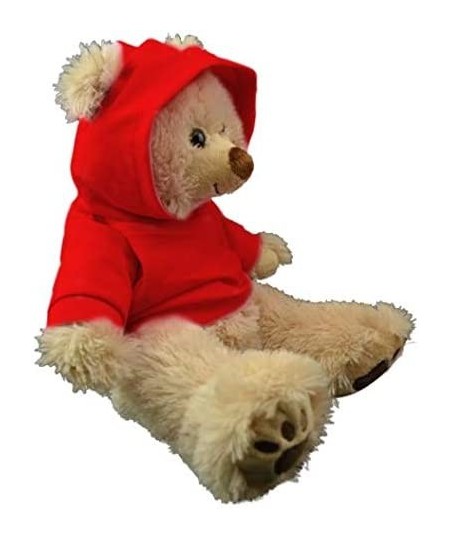 Red Hoodie Tee Teddy Bear Clothes Fits Most 14"-18" Build-a-Bear and Make Your Own Stuffed Animals $23.04 - Stuffed Animal Cl...