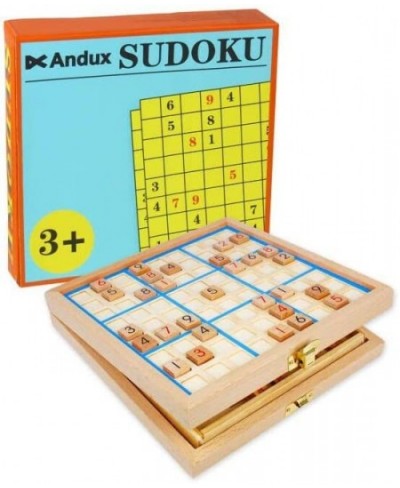 Sudoku Board Box 3-in-1 Wooden Number Place Toy SD-03 (Blue) $48.93 - Sudoku Puzzles