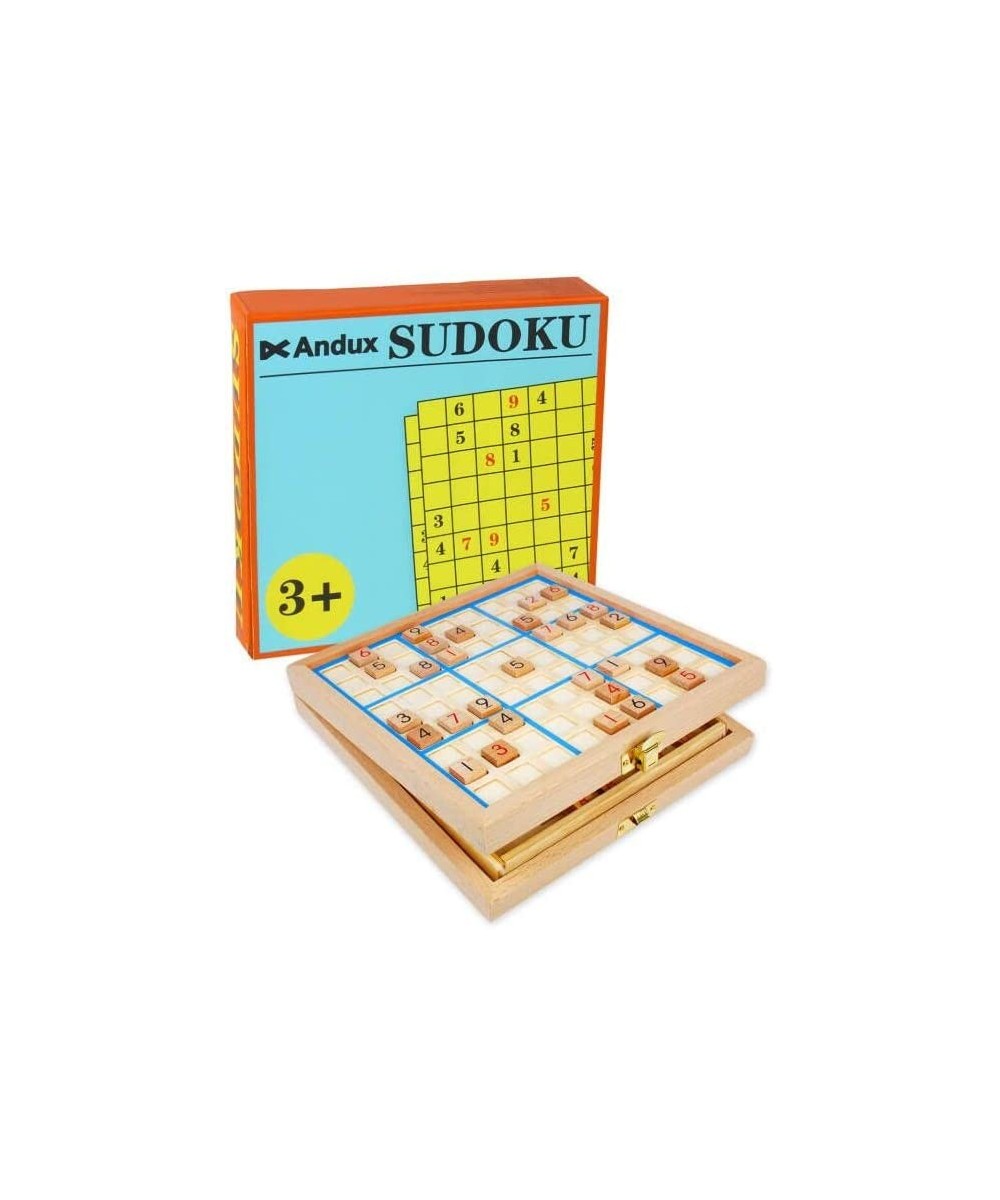 Sudoku Board Box 3-in-1 Wooden Number Place Toy SD-03 (Blue) $48.93 - Sudoku Puzzles