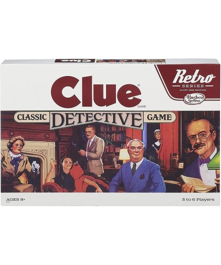 Retro Series Clue 1986 Edition Game $37.95 - Board Games