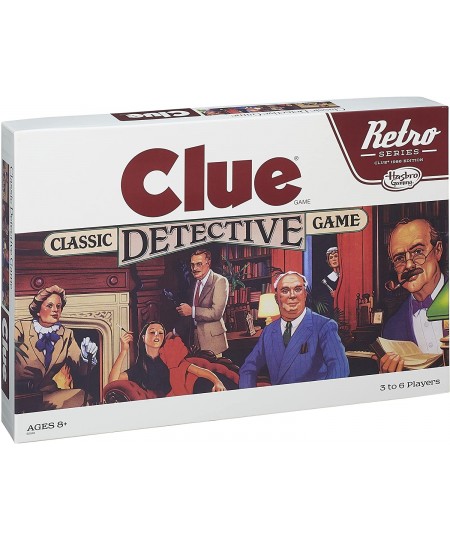 Retro Series Clue 1986 Edition Game $37.95 - Board Games