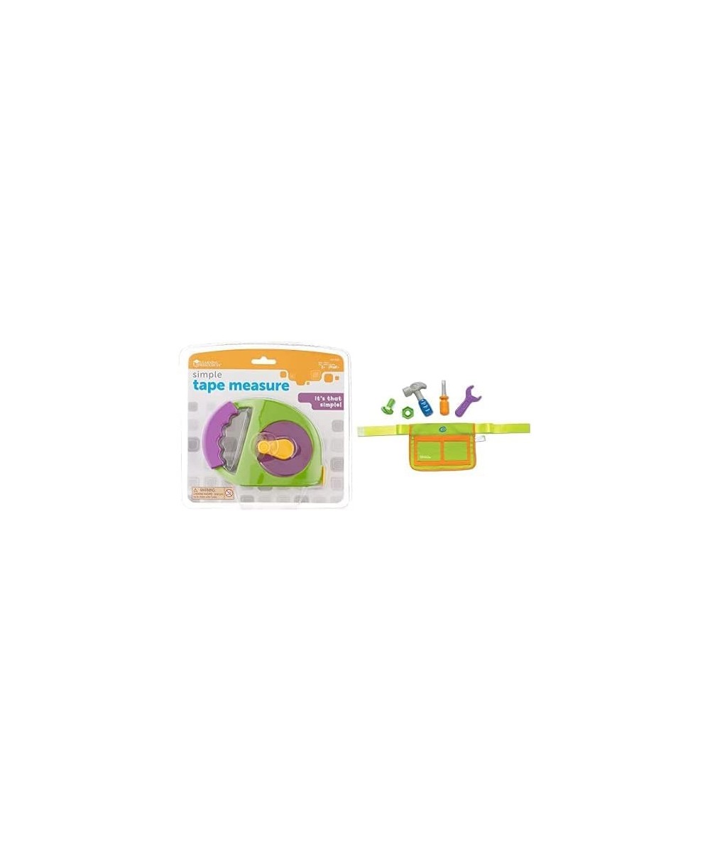 Simple Tape Measure Measures 4 Feet Construction Toy Ages 3+ & New Sprouts Tool Belt Kids Construction Set 5 Pieces Ages 2+ M...