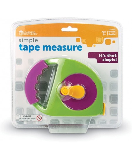 Simple Tape Measure Measures 4 Feet Construction Toy Ages 3+ & New Sprouts Tool Belt Kids Construction Set 5 Pieces Ages 2+ M...