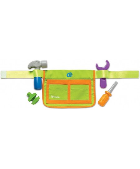 Simple Tape Measure Measures 4 Feet Construction Toy Ages 3+ & New Sprouts Tool Belt Kids Construction Set 5 Pieces Ages 2+ M...