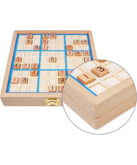 Sudoku Board Box 3-in-1 Wooden Number Place Toy SD-03 (Blue) $48.93 - Sudoku Puzzles