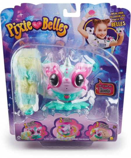 Pixie Belles - Interactive Enchanted Animal Toy Rosie (Pink) $16.61 - Kids' Play Animal Figures