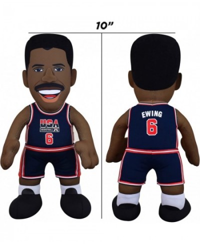 USA Basketball Patrick Ewing 10" Plush Figure- A Dream Teamer for Play or Display $40.52 - Plush Figure Toys