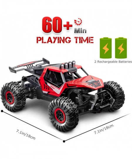 Remote Control Car Toy for Boys Girls 2.4 GHz RC Drift Race Car 1:16 Scale Fast Speedy Crawler Truck 2 Batteries for 50 Mins ...