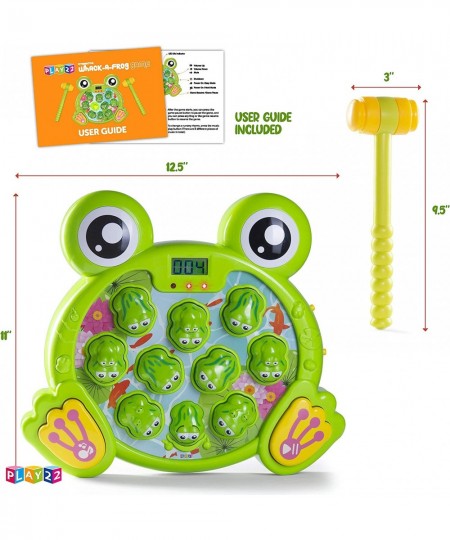 Whack A Frog Game - Interactive Whack A Frog Game for Toddler Learning Active Early Developmental Toy Fun Gift Boys and Girls...