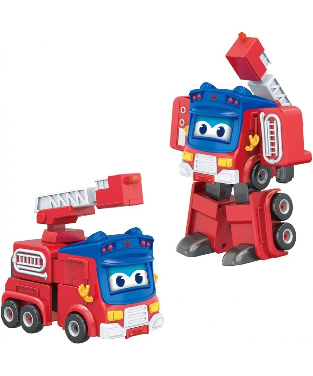 Transforming Toy Vehicles 5” Scale Action Figure Vehicle with 3 Changeable Face Expression Transformable Robot for Boys Girls...