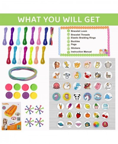 Friendship Bracelet Making Kit Toys for Girls 6 7 8 9 10 11 12 Year Old Arts and Crafts Jewelry String Maker Tool Birthday Ch...