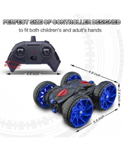 Remote Control Car RC Cars All Terrain Off Road 4WD Double Sided Running RC Stunt Car 360° Rotation & Flips RC Crawler Birthd...