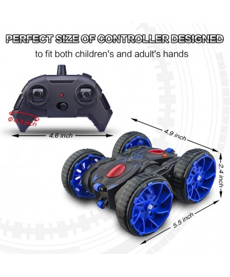 Remote Control Car RC Cars All Terrain Off Road 4WD Double Sided Running RC Stunt Car 360° Rotation & Flips RC Crawler Birthd...