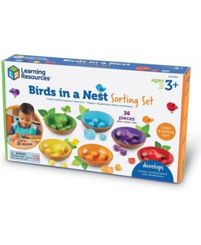 Birds in a Nest Sorting Set Fine Motor Set Color Sorting Set for Toddlers 36 Pieces Ages 3+ $31.92 - Early Development & Acti...