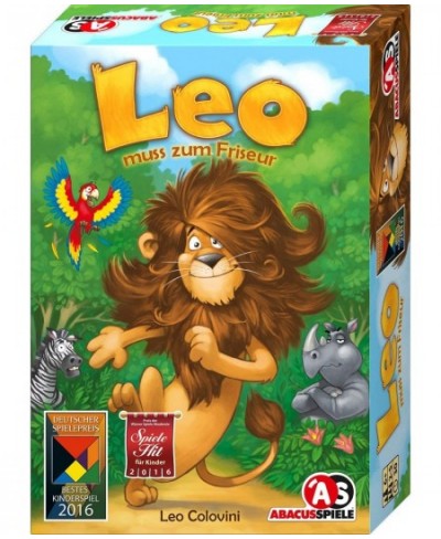 ABA04161 Leo muss Zum Friseur Nominiert Kinderspiel 2016" Game $64.96 - Board Games