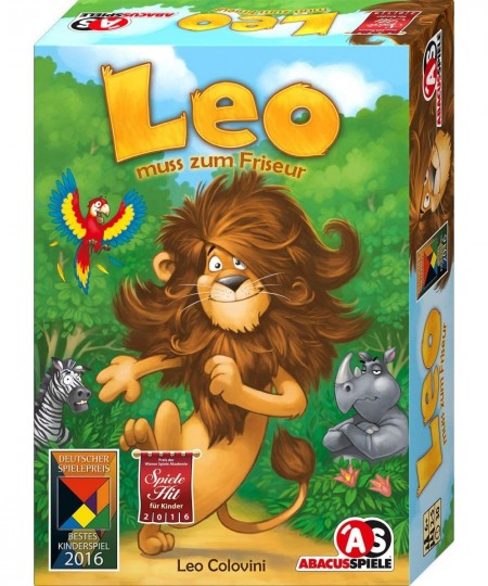 ABA04161 Leo muss Zum Friseur Nominiert Kinderspiel 2016" Game $64.96 - Board Games