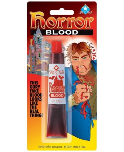 Star Power Gory Halloween Horror One Size (20 mL) Fake Blood Red Novelty Item $16.78 - Gags & Practical Joke Toys