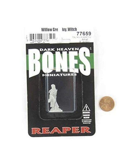 Willow Greenivy Witch Miniature 25mm Heroic Scale Figure Reaper Miniatures $16.51 - Miniature Novelty Toys