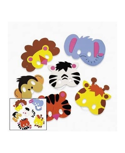 DIY Animal Masks Craft Kit - Makes 12 Foam Masks - Crafts for Kids $22.42 - Craft Kits