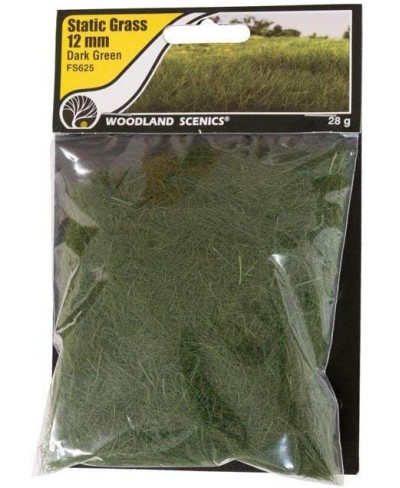 FS625 Static Grass Dark Green 12mm $16.24 - Toy Vehicle Playsets