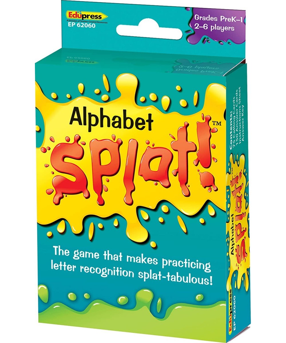 Alphabet Splat Game 6 5/8" x 3 5/8" x 1 1/4 $26.27 - Card Games