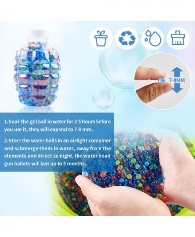 Splatter Ball Gun Automatic Splatterball Gun with Water Beads Ammo Safe Backyard and Outdoor Shooting Game Splat Ball Gun are...