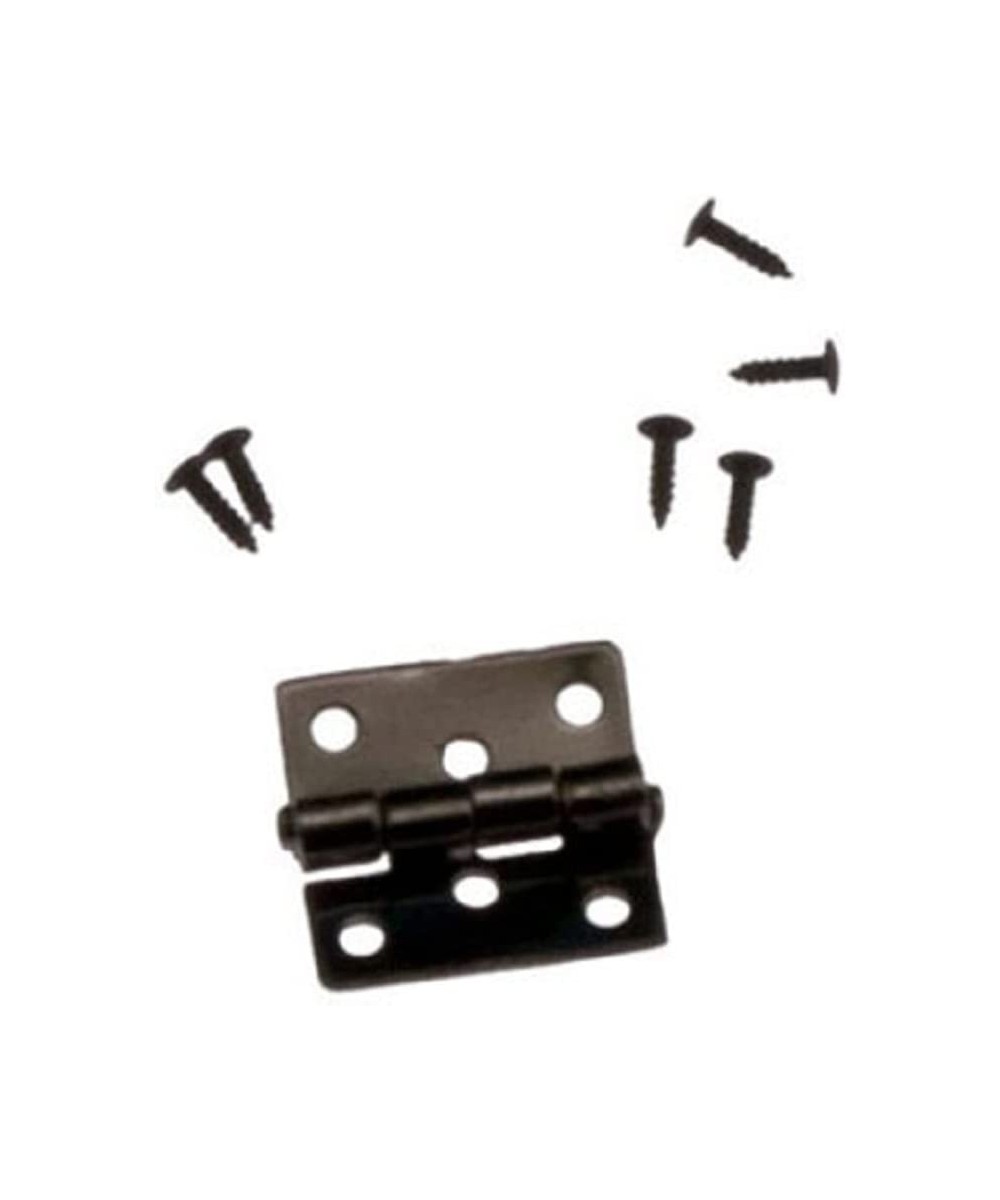 Dollhouse Miniature Butt Hinges in Black with Nails 4 in a pack $19.31 - Dollhouse Accessories