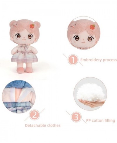 My First Baby Doll 9” Cute Rag Doll Soft Baby Dolls for Girls Infants Toddlers Boys Pink $26.68 - Dolls