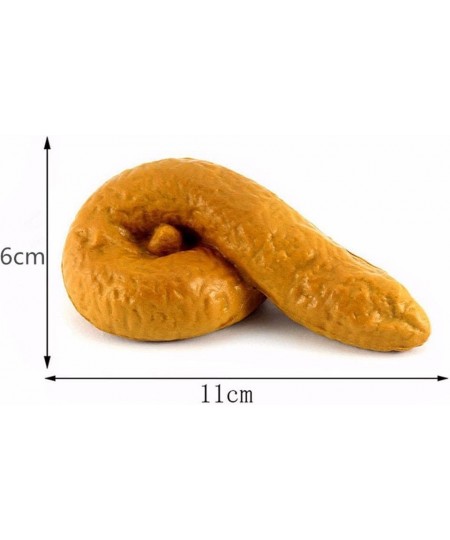 1 Pc Funny Joke Tricky Toys Mischief Turd Gag Gift Realistic Shits Poop Fake Turd Classic Shit Practical $14.92 - Gags & Prac...