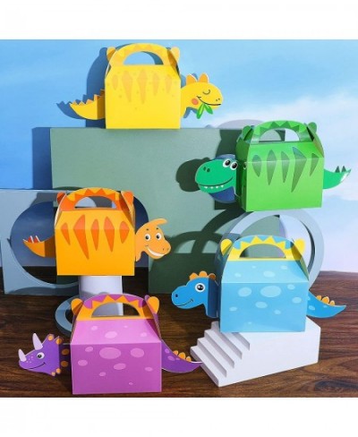 12 Pieces Dinosaur Party Favor Box Dino Jurassic Party Candy Box Dinosaur Party Loot Treat Box Dino Candy Paper Box for Table...